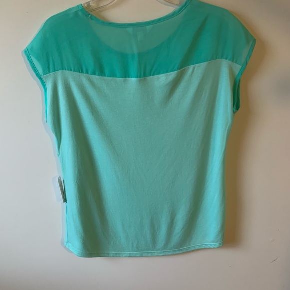 Lime Green Blouse size M - Picture 5 of 5